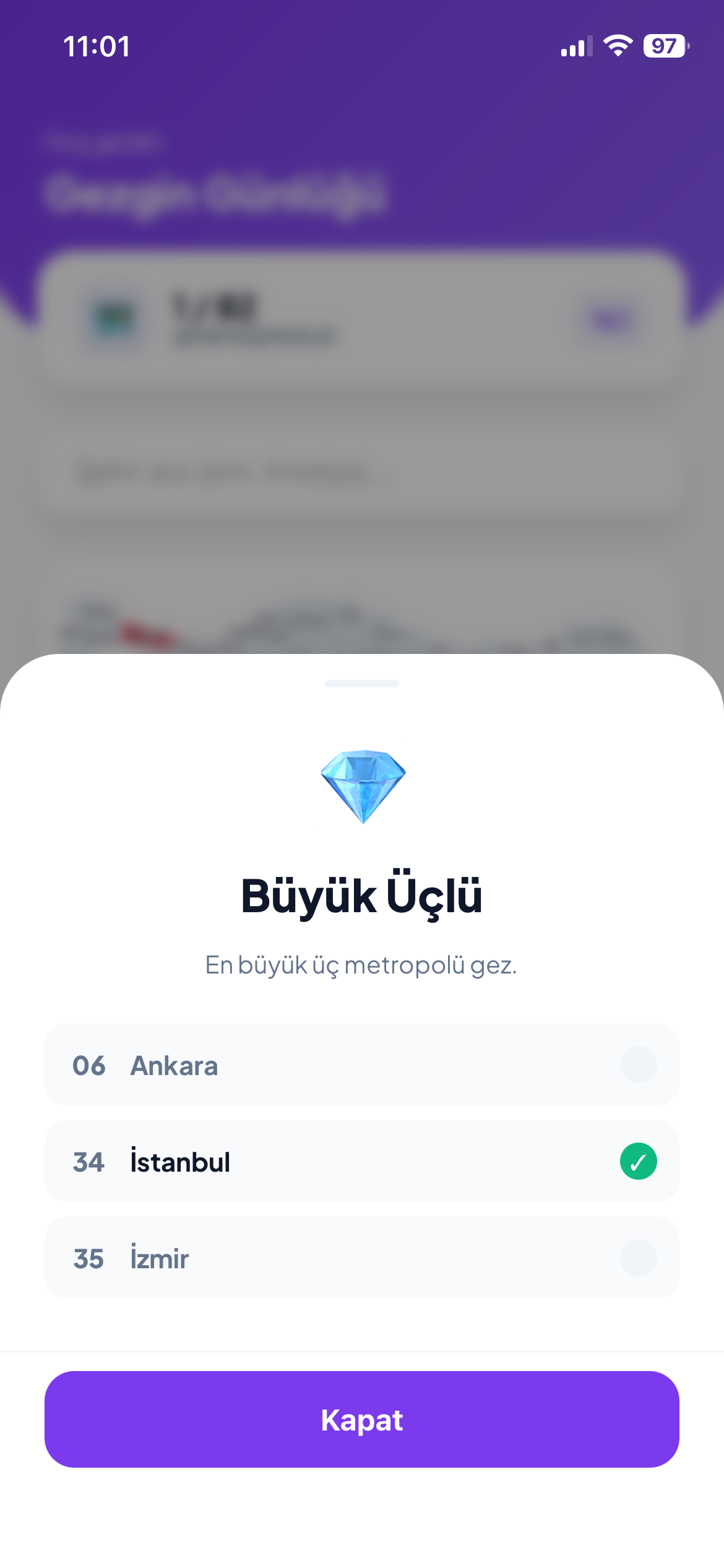 Başarımlar Genel Görünüm